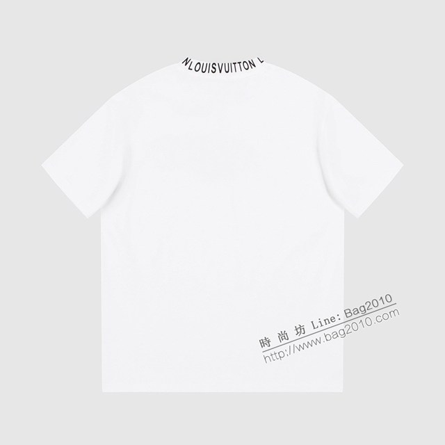 Louisvuitton路易威登Lv專門店2023SS新款刺繡印花T恤 男女同款 tzy2716